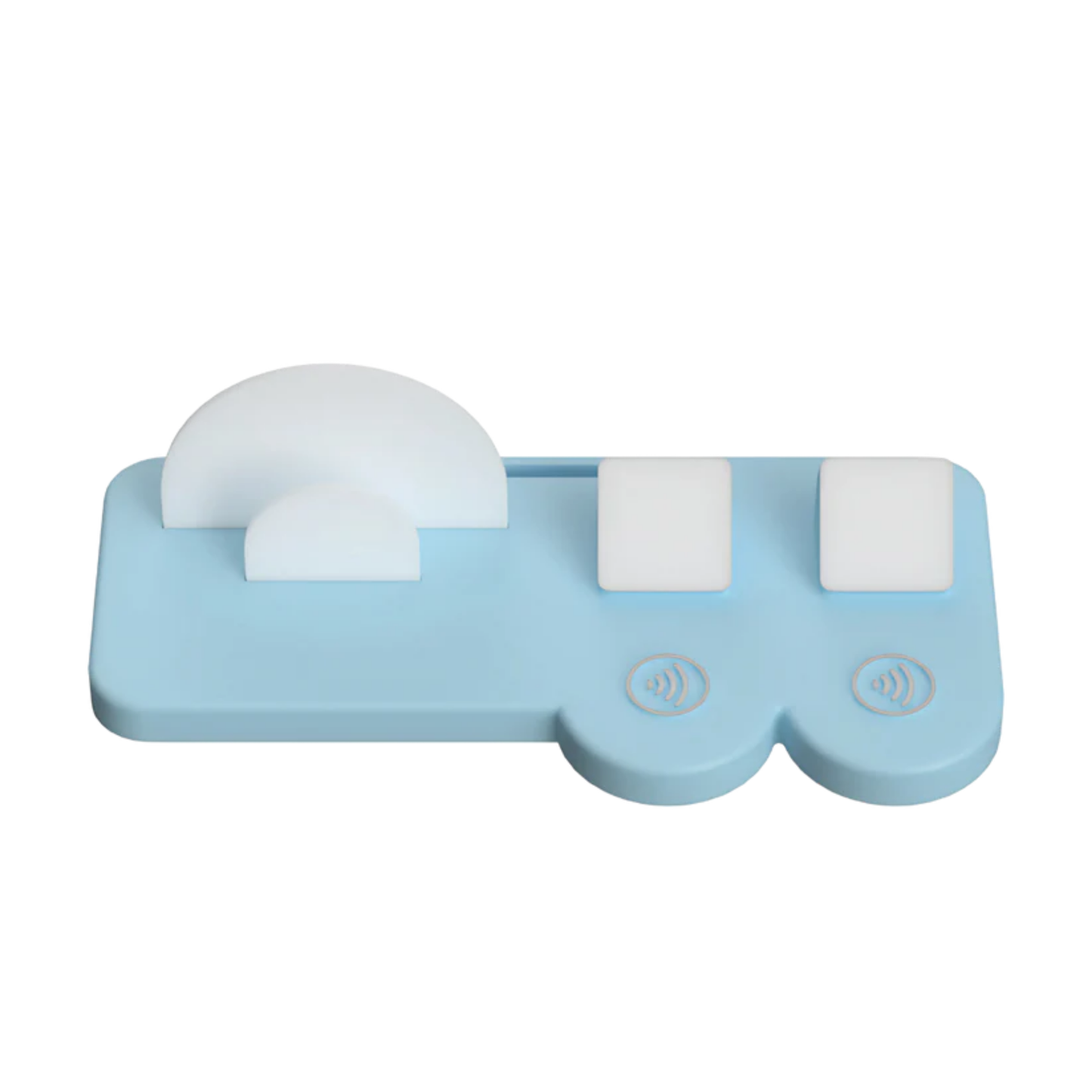 Business Card Holder + 2 NFC Tags w/ Icons