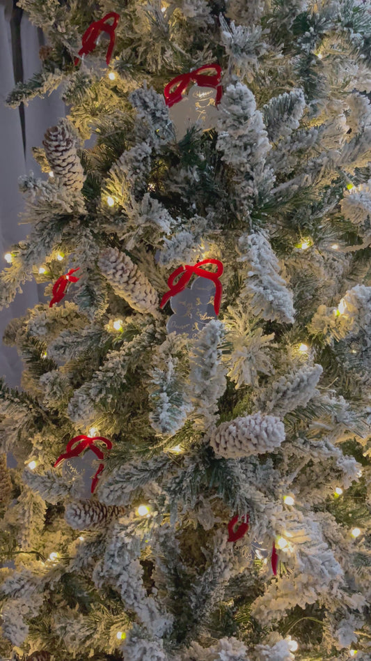 Personalized Family Ornament – Acrylic Jingle Bell Cluster